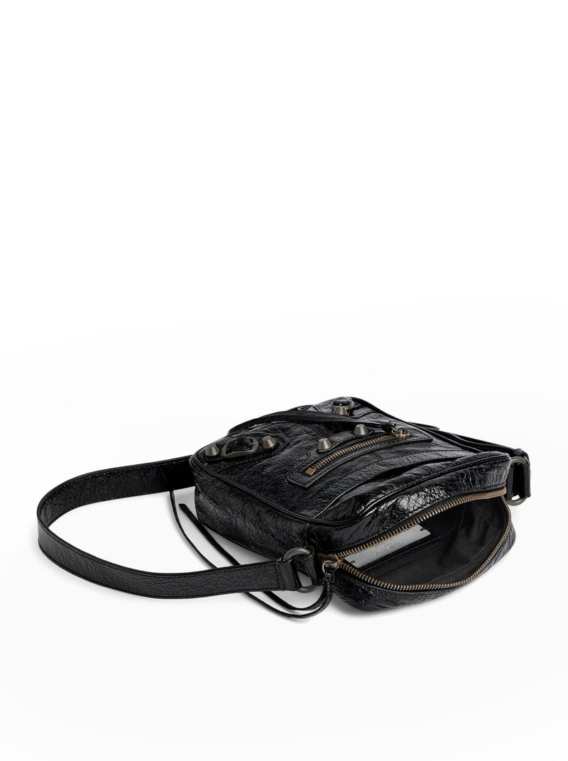 BORSA CROSSBODY VERTICALE LE CITY DA UOMO IN NERO
