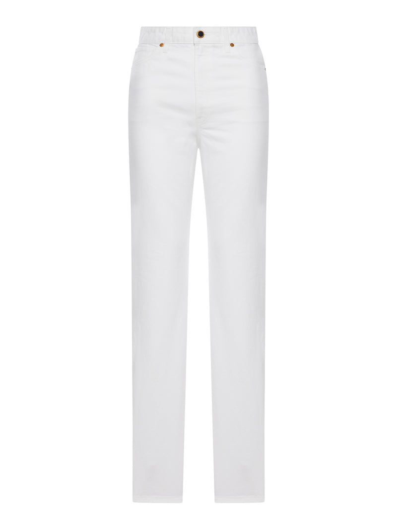 JEANS DANIELLE IN COTONE BIANCO