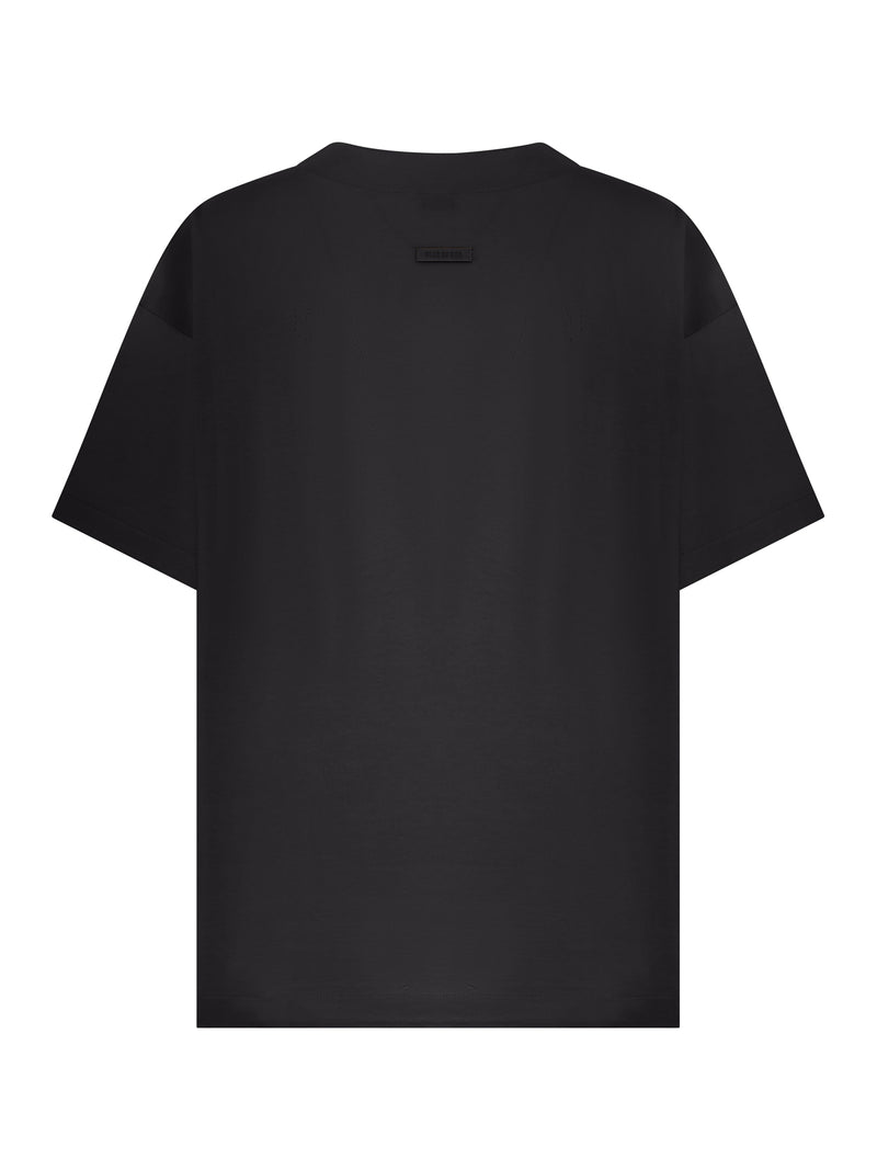 T-SHIRT OVER A GIROCOLLO IN MISTO COTONE