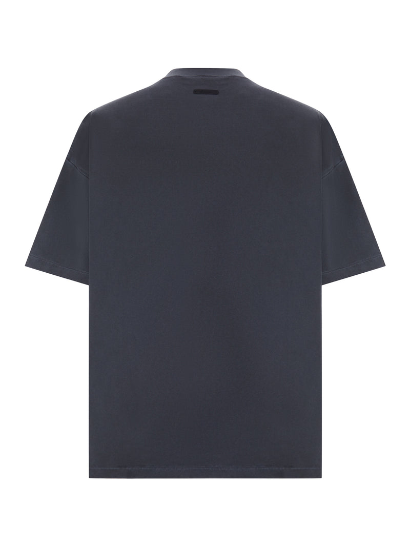 T-SHIRT A MANICHE CORTE CAMPUS 90`S