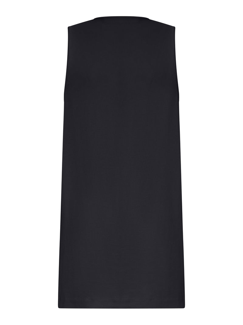 TOP A COSTINE IN MISTO COTONE