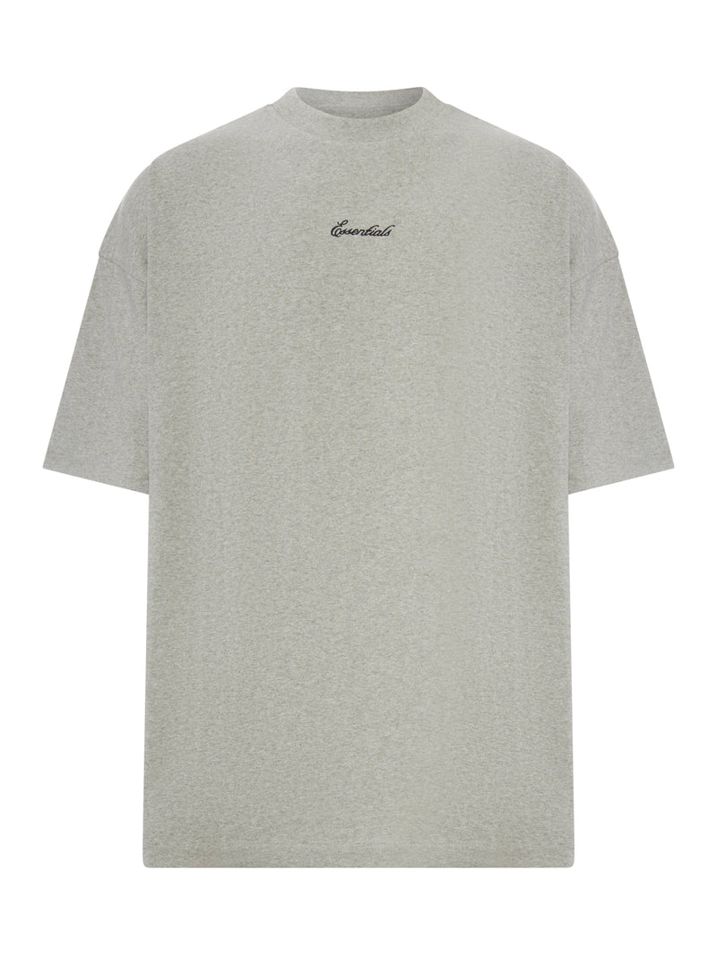 T-SHIRT A MANICHE CORTE 90`S IN COTONE