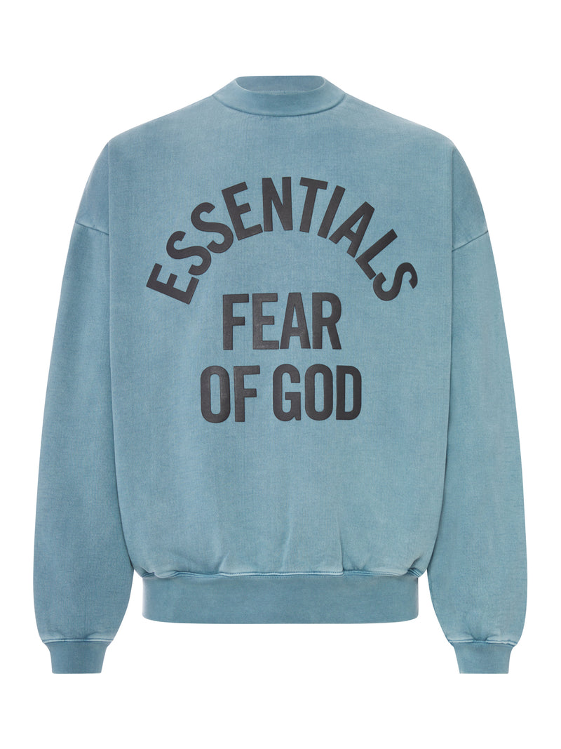 FELPA CAMPUS 90`S GIROCOLLO IN COTONE