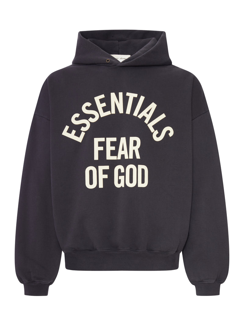 FELPA CAMPUS 90`S CON CAPPUCCIO IN COTONE