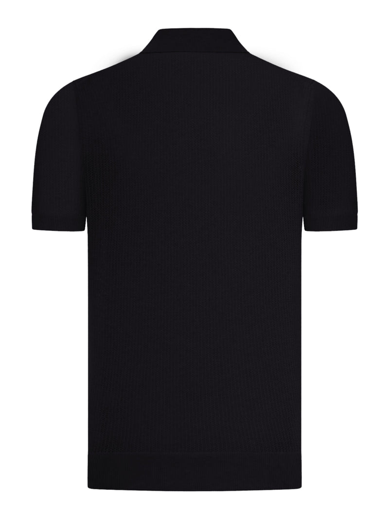 CAMICIA IN MAGLIA LEGGERA TRAFORATA