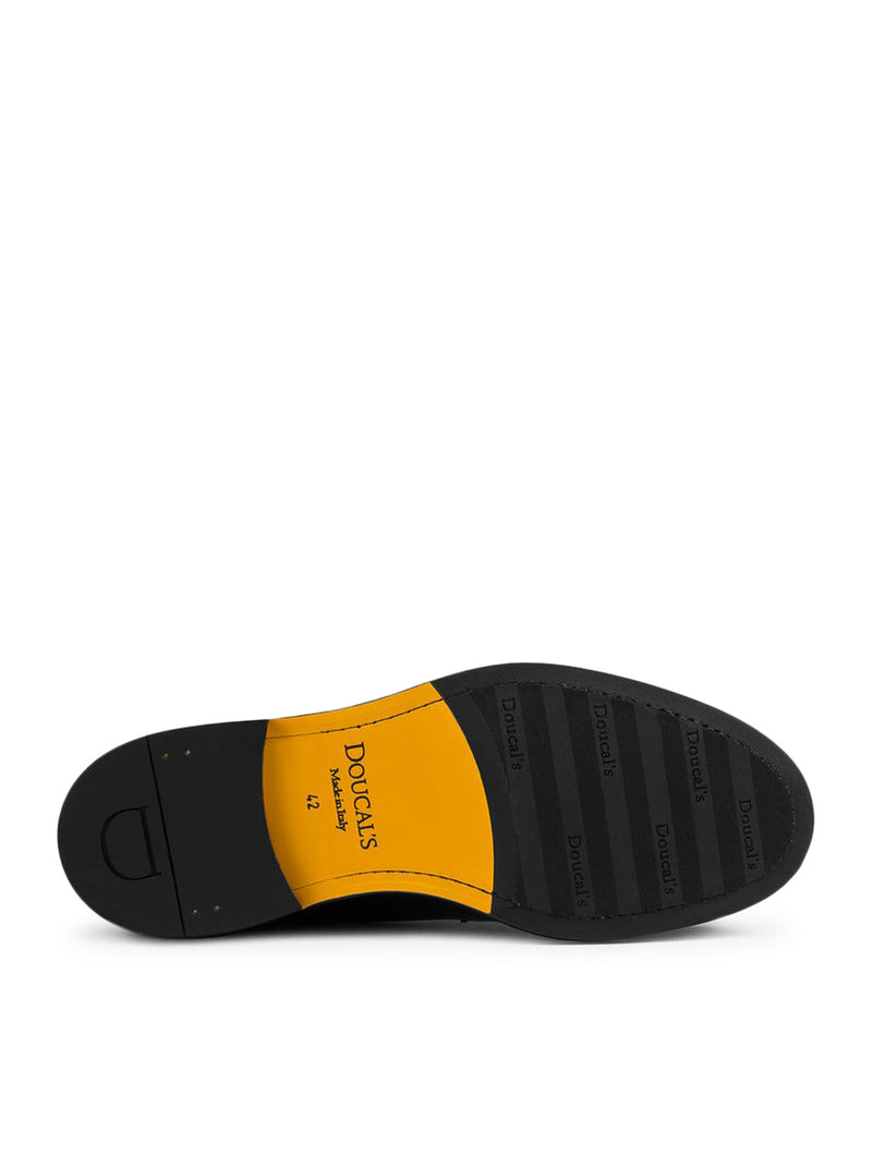 SCARPA DERBY STRINGATA IN PELLE