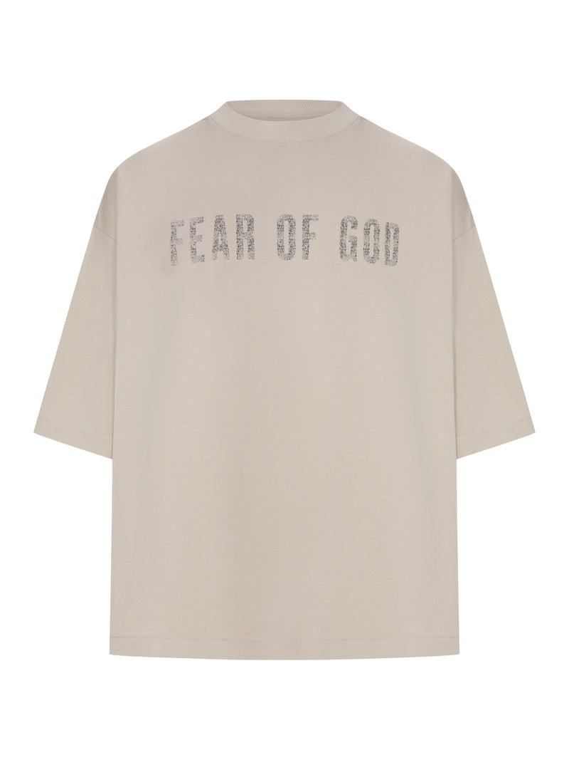 T-SHIRT OVERSIZE CON STAMPA LOGO FRONTALE E POSTERIORE