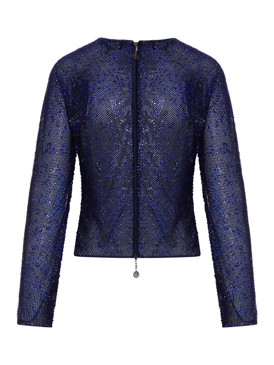 TOP INTERAMENTE RICOPERTO DI STRASS