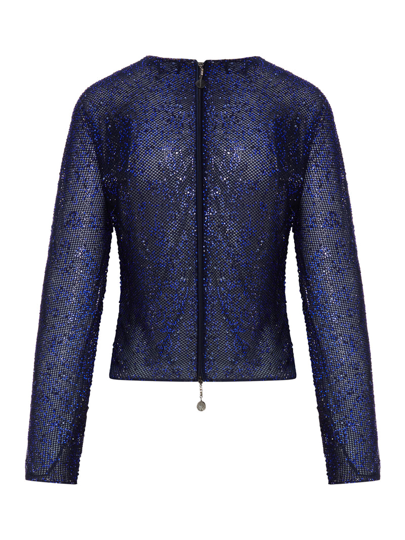TOP INTERAMENTE RICOPERTO DI STRASS