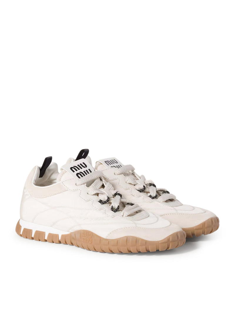 SNEAKERS TYRE IN TESSUTO TECNICO E PELLE SCAMOSCIATA