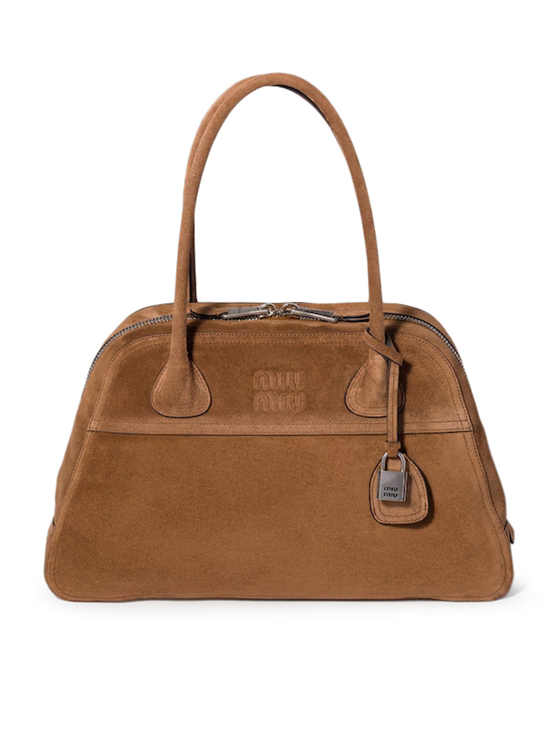 BORSA VIVANT IN PELLE SCAMOSCIATA