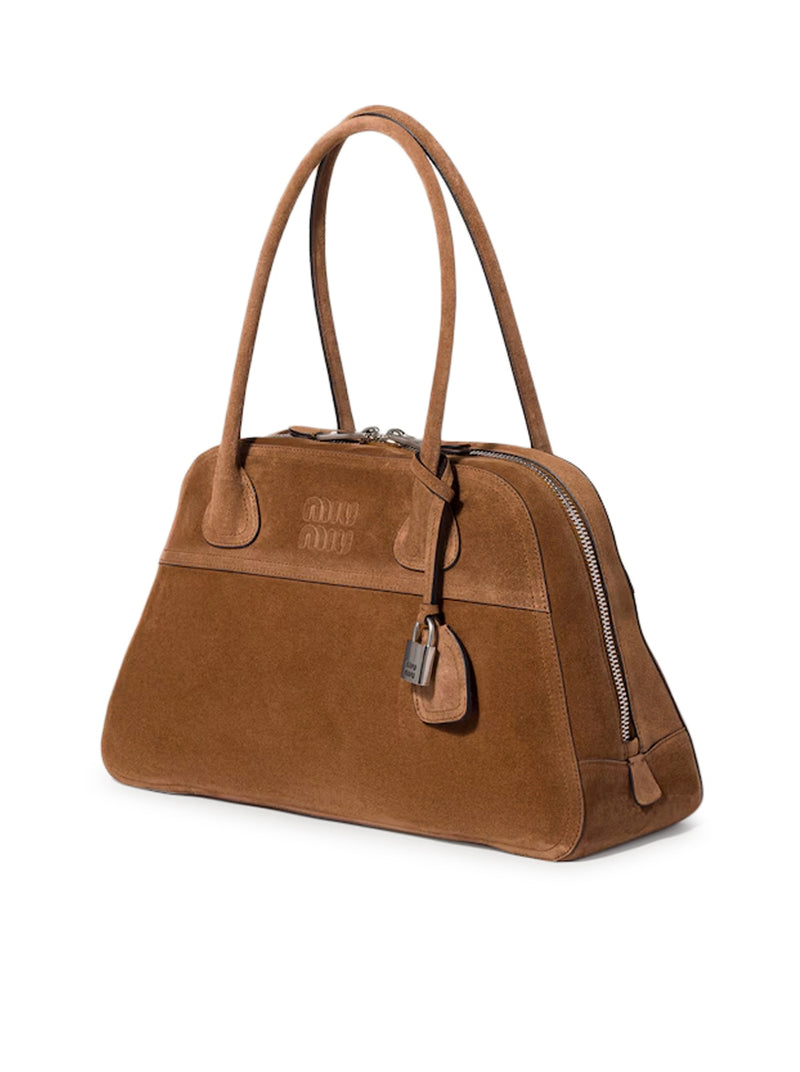 BORSA VIVANT IN PELLE SCAMOSCIATA