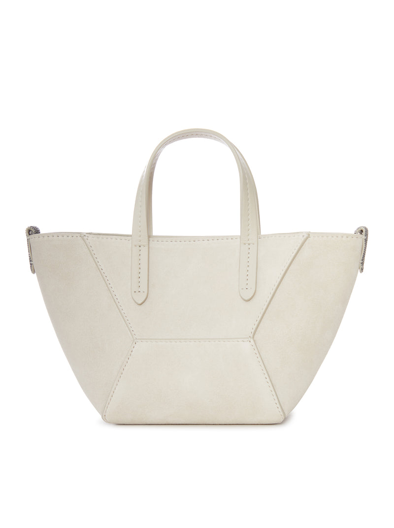 BORSA MINI IN PELLE SCAMOSCIATA CON TRACOLLA