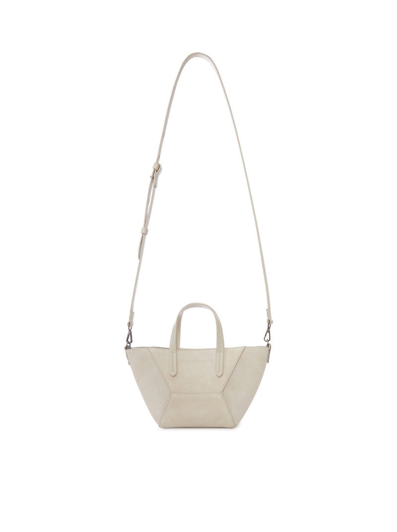 BORSA MINI IN PELLE SCAMOSCIATA CON TRACOLLA