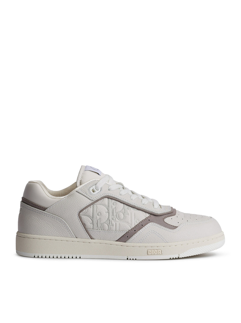 SNEAKERS B27 IN PELLE DI VITELLO GRANULATA