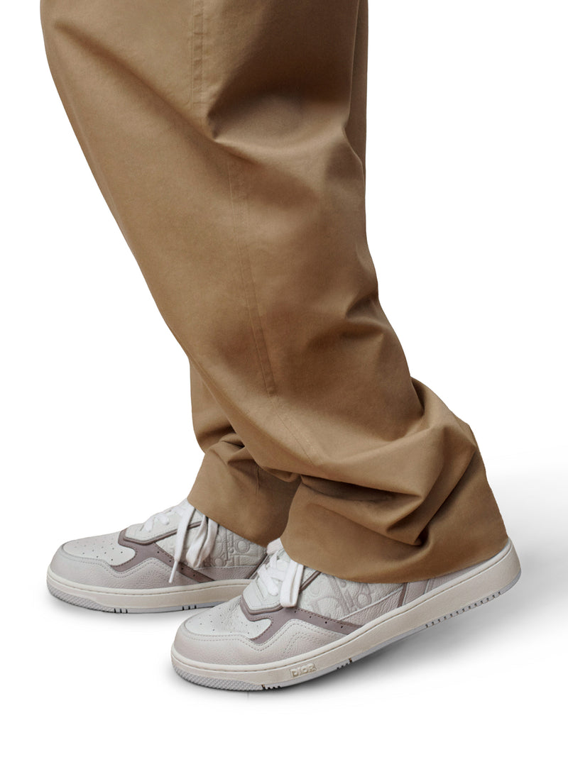 SNEAKERS B27 IN PELLE DI VITELLO GRANULATA