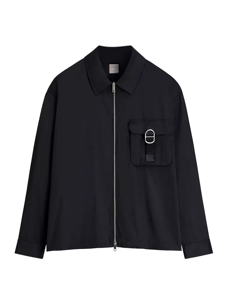 GIACCA-CAMICIA CON CERNIERA E FIBBIA CD
