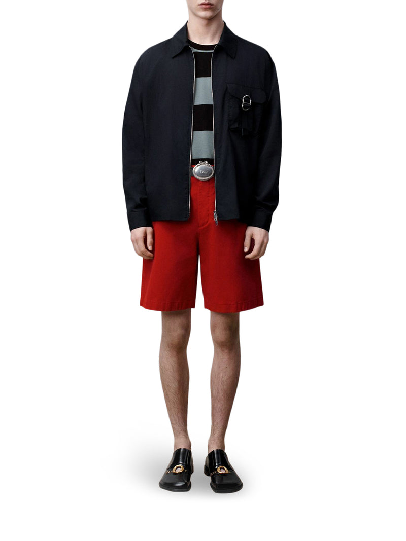 GIACCA-CAMICIA CON CERNIERA E FIBBIA CD