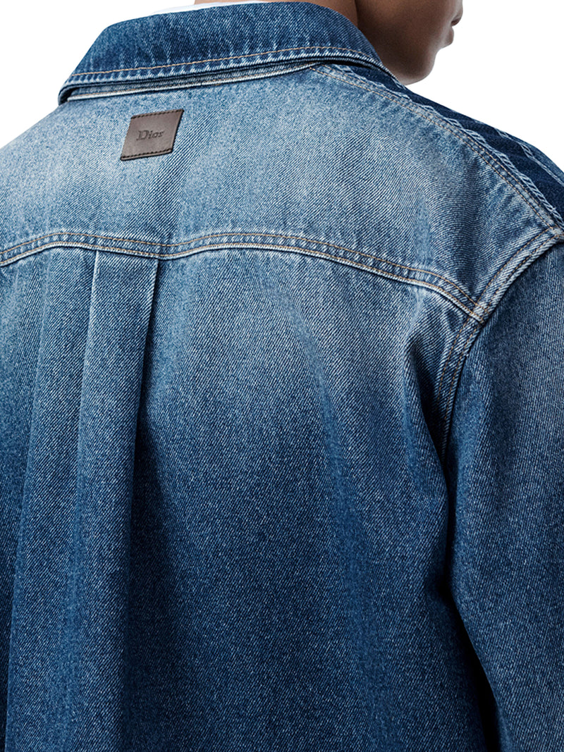 GIACCA-CAMICIA IN TWILL DI COTONE