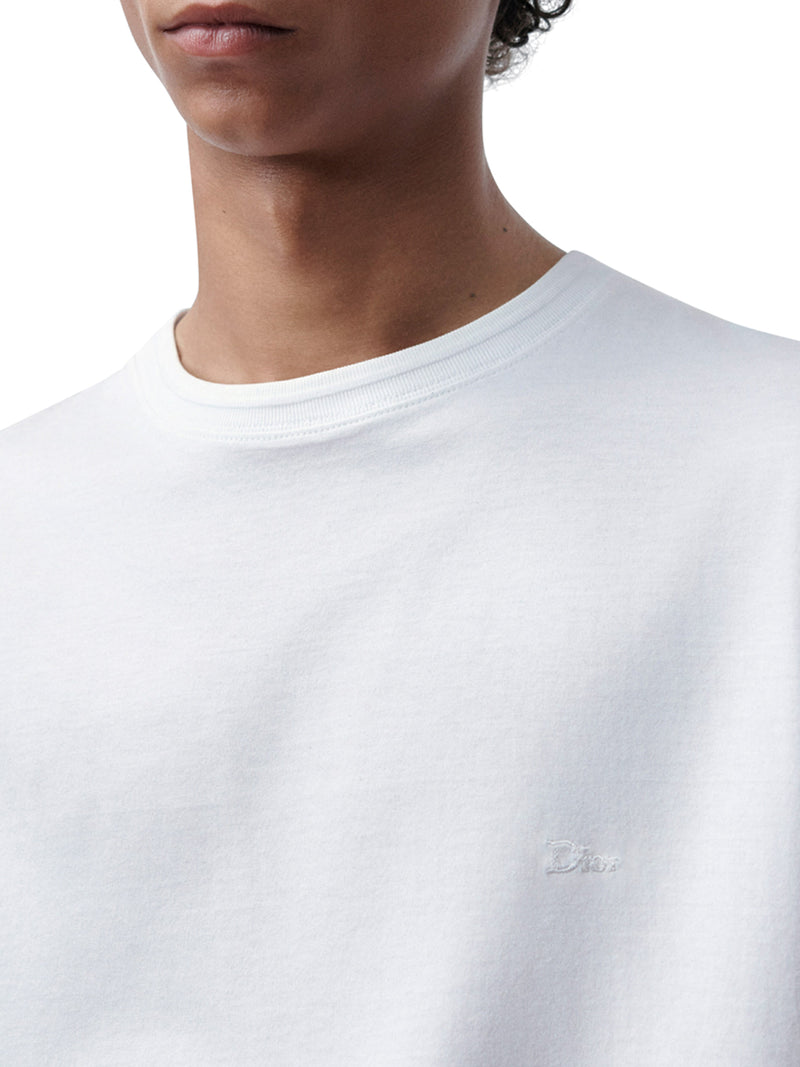 T-SHIRT CON RICAMO DIOR IN JERSEY DI COTONE