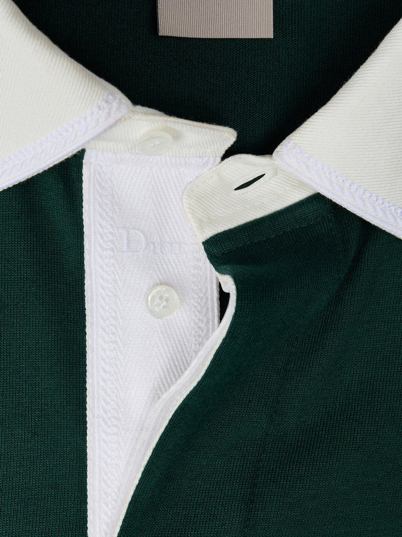 POLO A MANICHE LUNGHE IN JERSEY DI COTONE