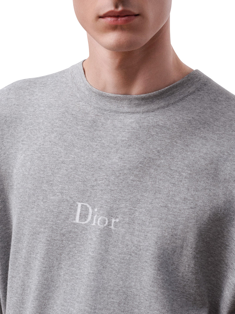 T-SHIRT CON FIRMA DIOR VESTIBILITÀ OVERSIZE