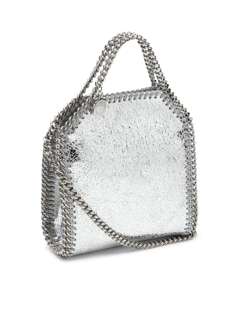 BORSA TOTE MICRO IN ECOPELLE OPACA SHAGGY DEER