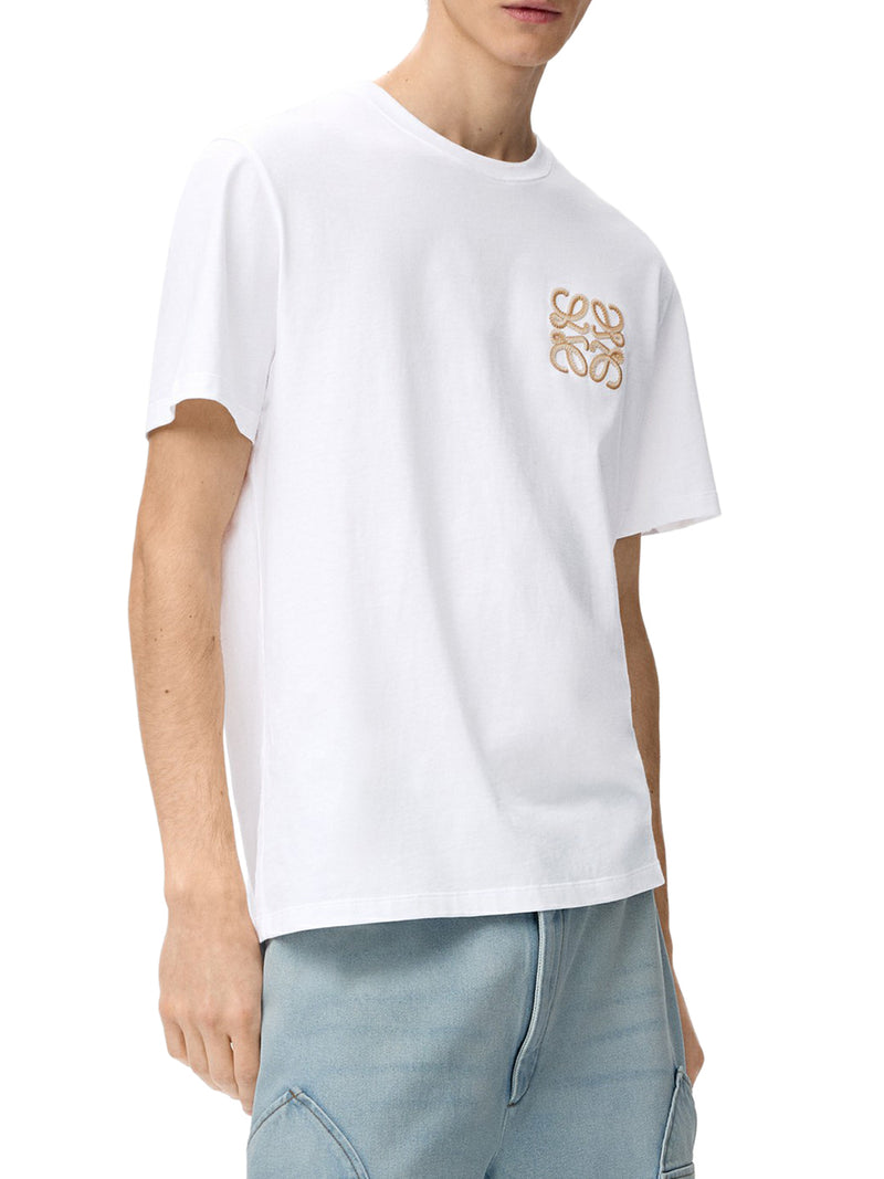 T-SHIRT CON RICAMO ANAGRAM