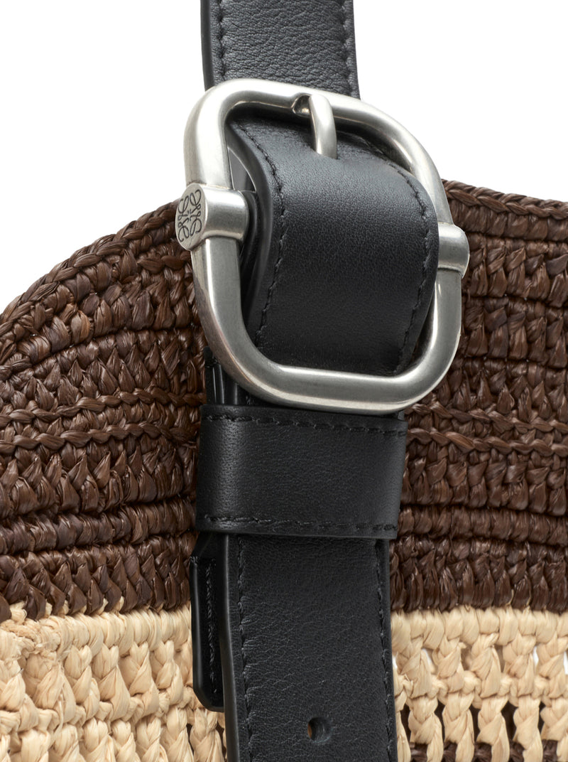 BORSA LOOP BASKET IN RAFIA