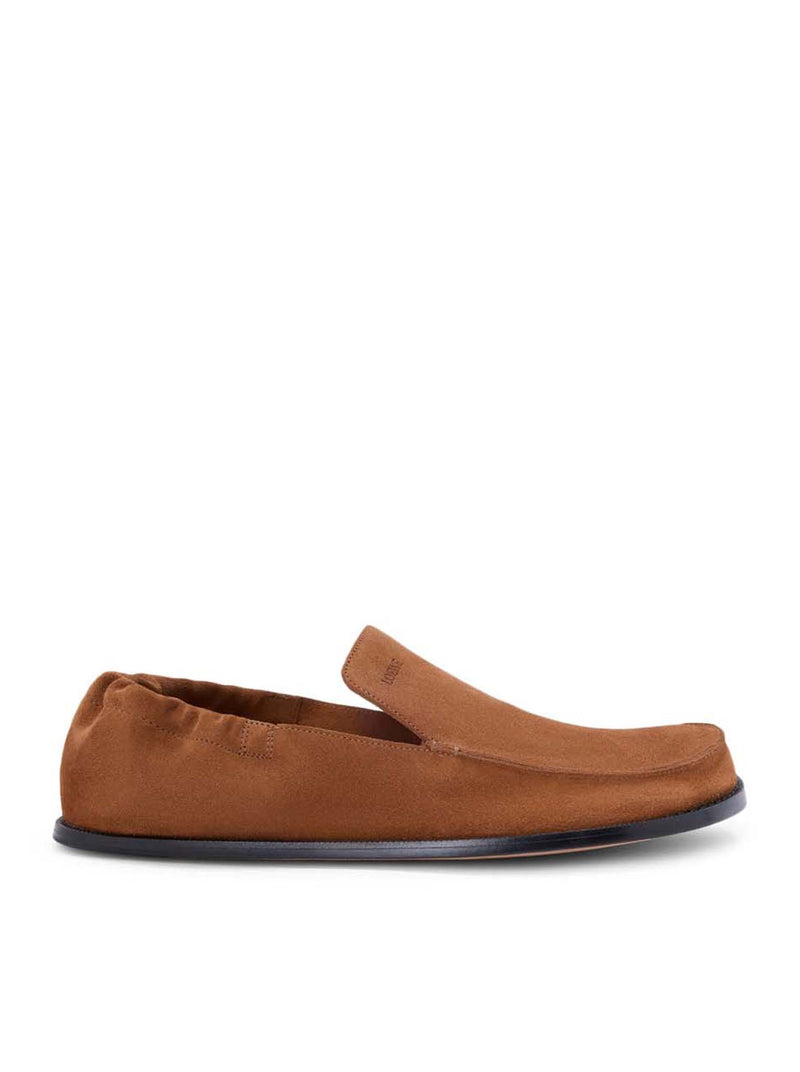 MOCASSINI FLEX IN PELLE SCAMOSCIATA