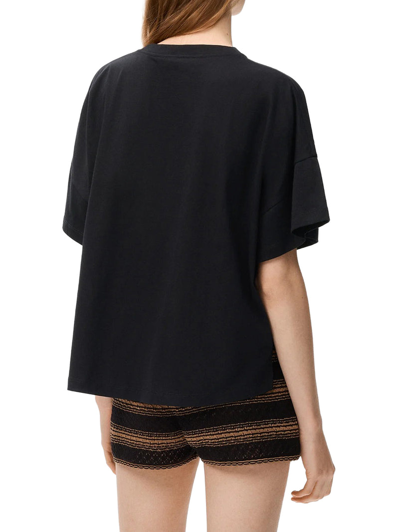 T-SHIRT IN COTONE VESTIBILITÀ BOXY