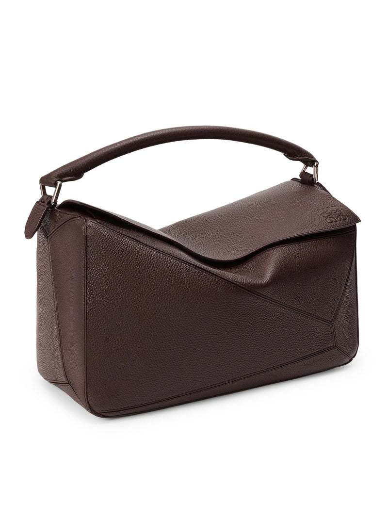 BORSA PUZZLE GRANDE IN MORBIDA PELLE DI VITELLO