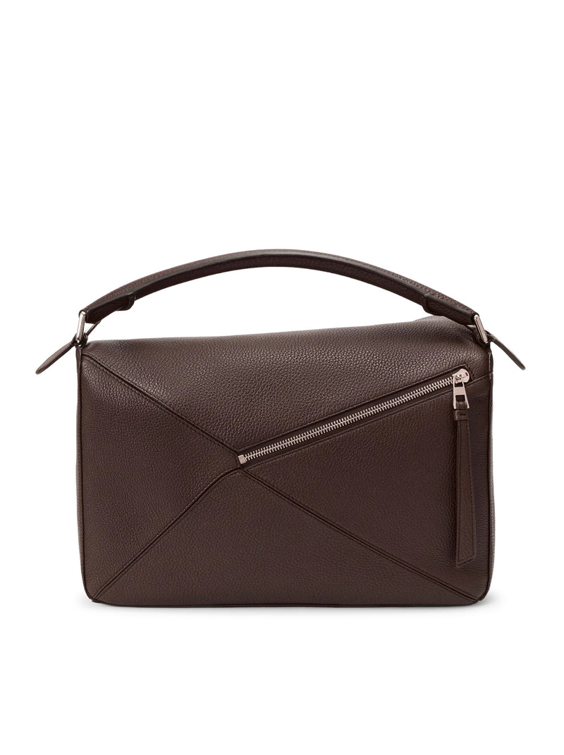 BORSA PUZZLE GRANDE IN MORBIDA PELLE DI VITELLO