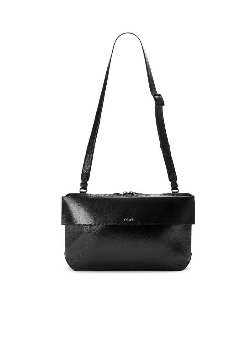 BORSA TOTE SWITCH PICCOLA IN VITELLO EFFETTO CARTA E PELLE SCAMOSCIATA