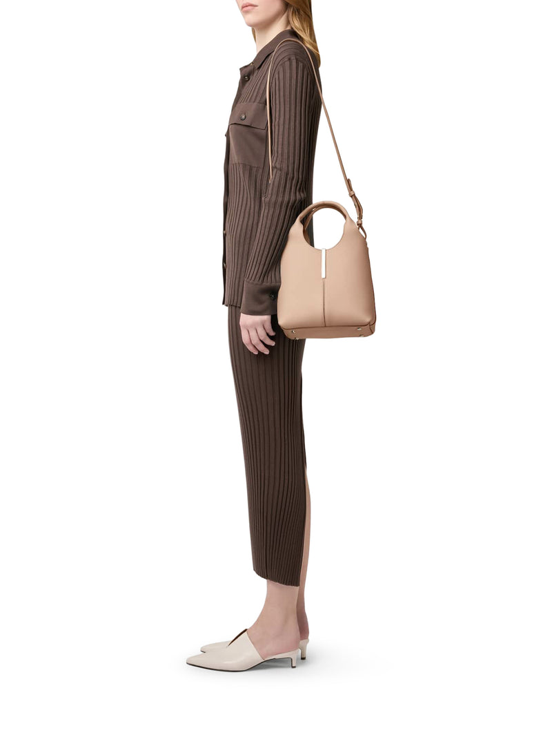BORSA SHOPPING TOTE IN PELLE MINI