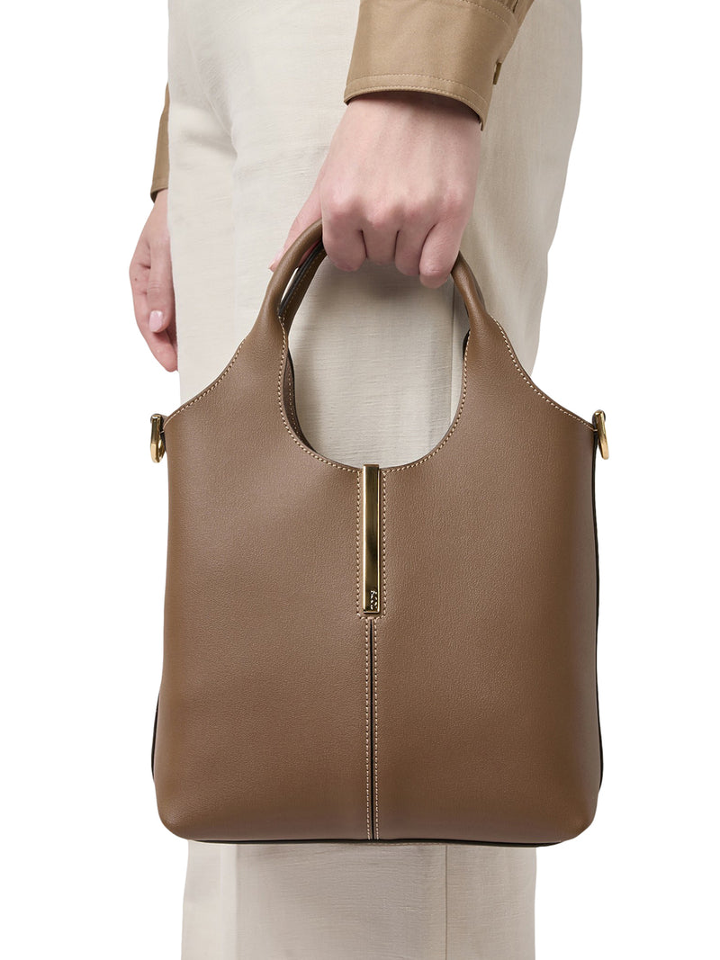 BORSA SHOPPING TOTE IN PELLE MINI