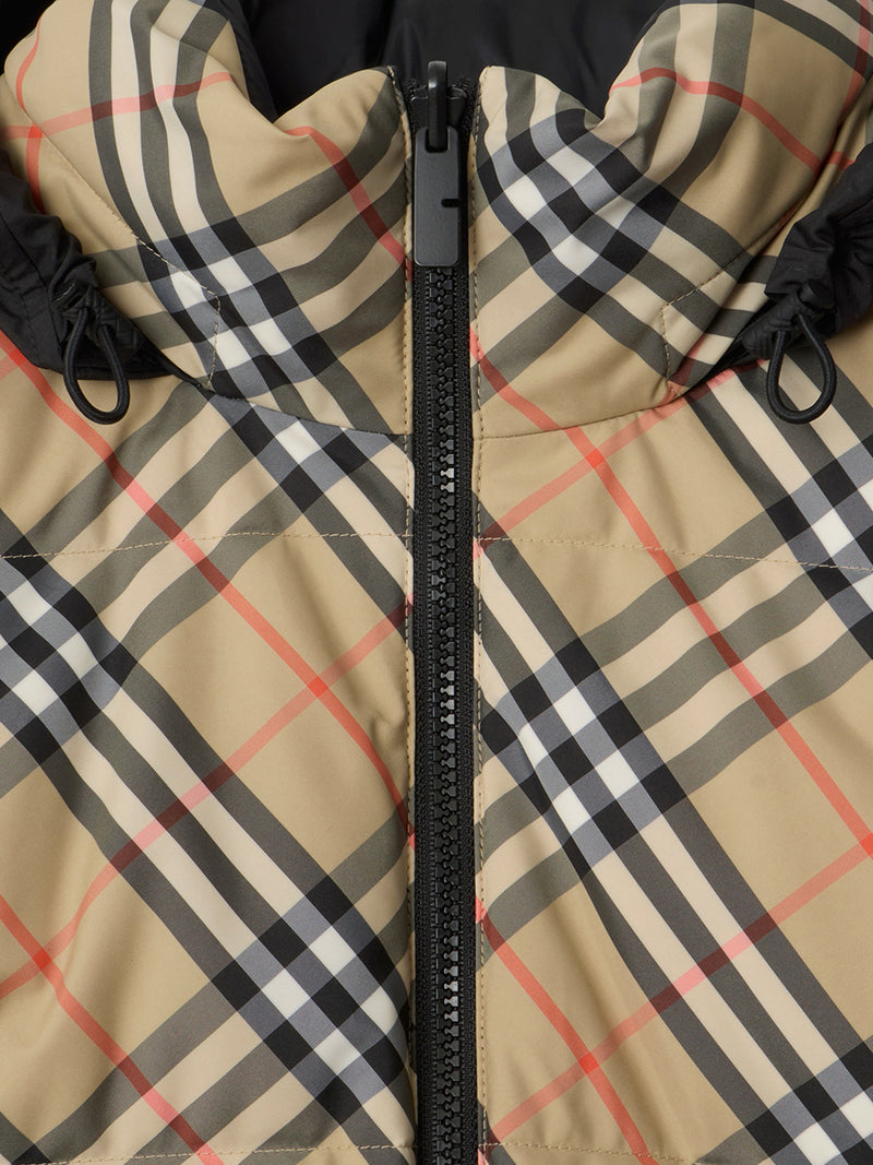 PIUMINO SNOWDON CHECK REVERSIBILE