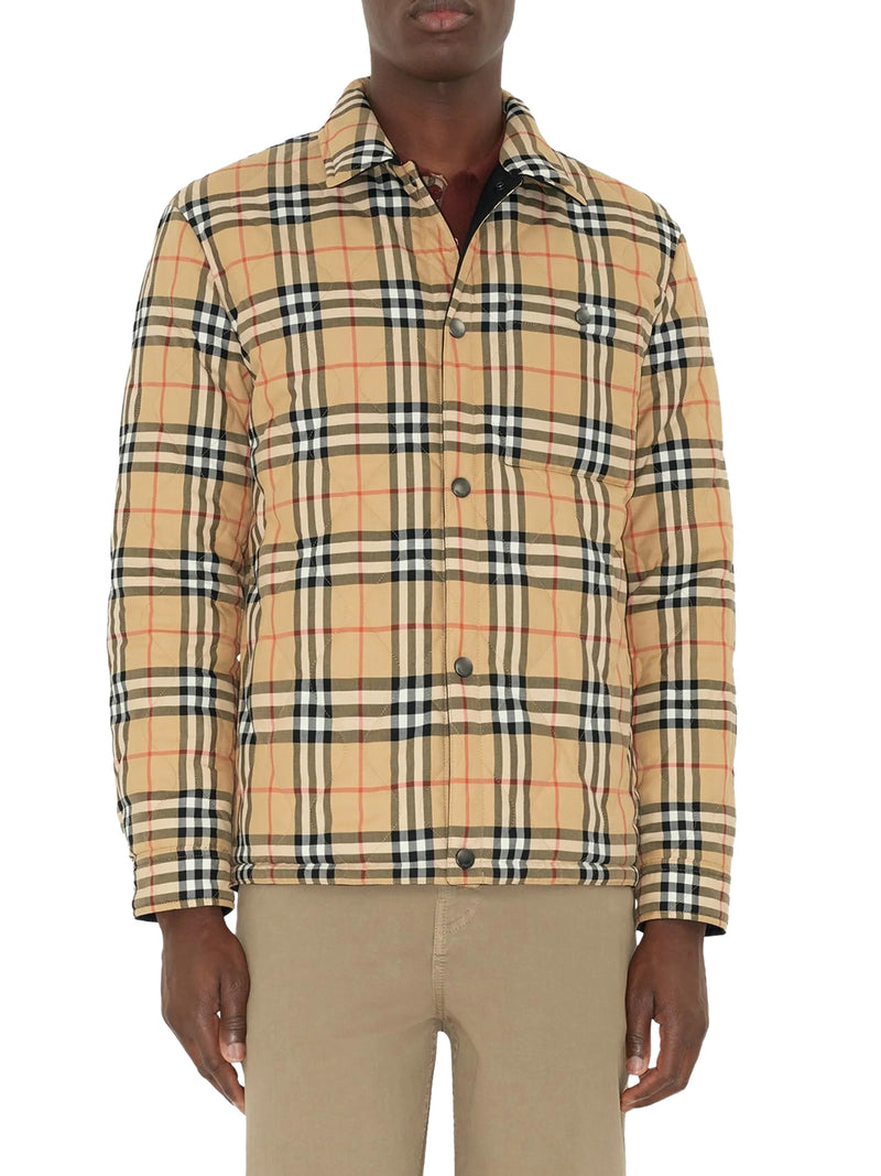 OVERSHIRT REVERSIBILE IN NYLON TRAPUNTATO