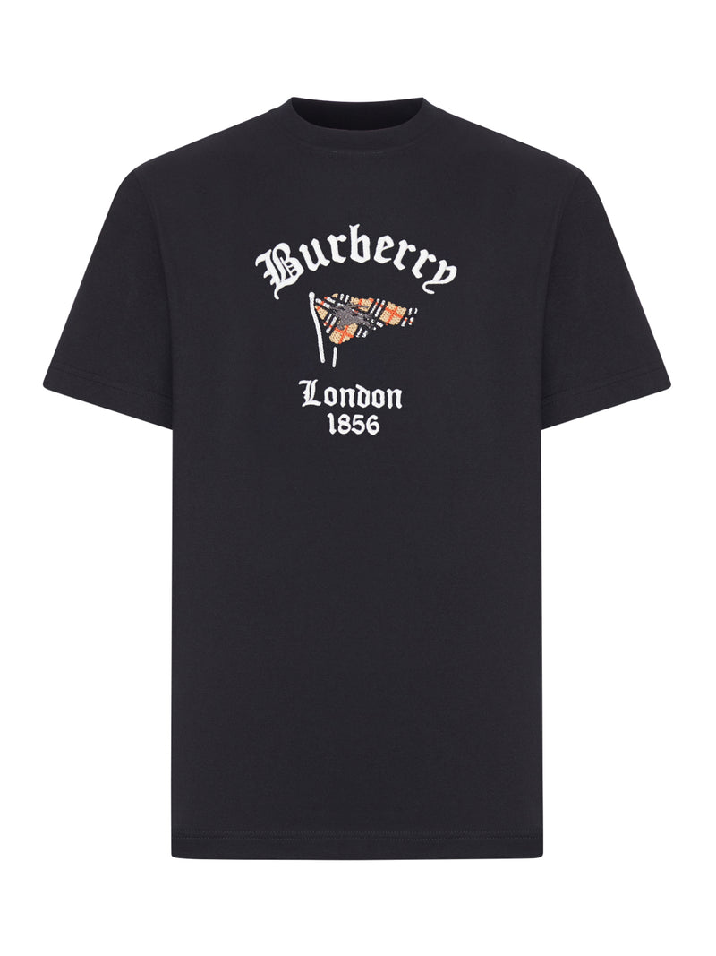 T-SHIRT IN COTONE CON LOGO FRONTALE