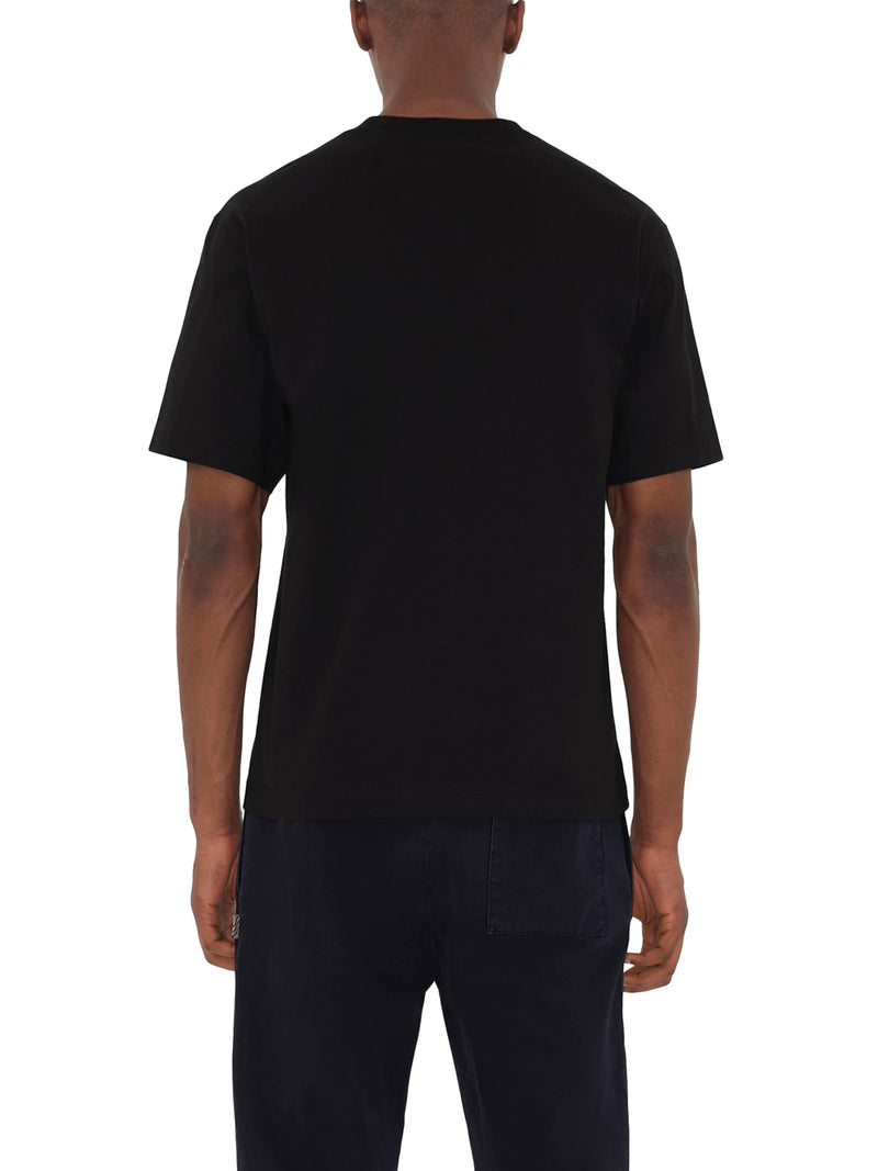 T-SHIRT IN COTONE CON LOGO FRONTALE