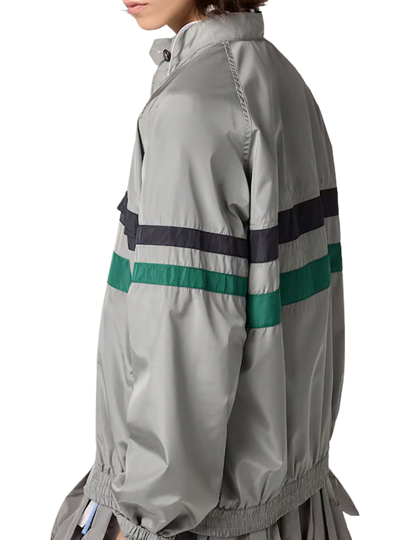 BLOUSON IN SETA TEC