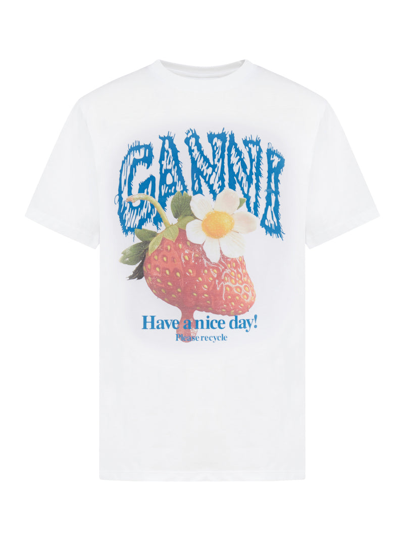 T-SHIRT IN JERSEY CON STAMPA
