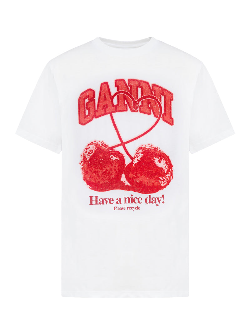 T-SHIRT IN COTONE ORGANICO CON STAMPA