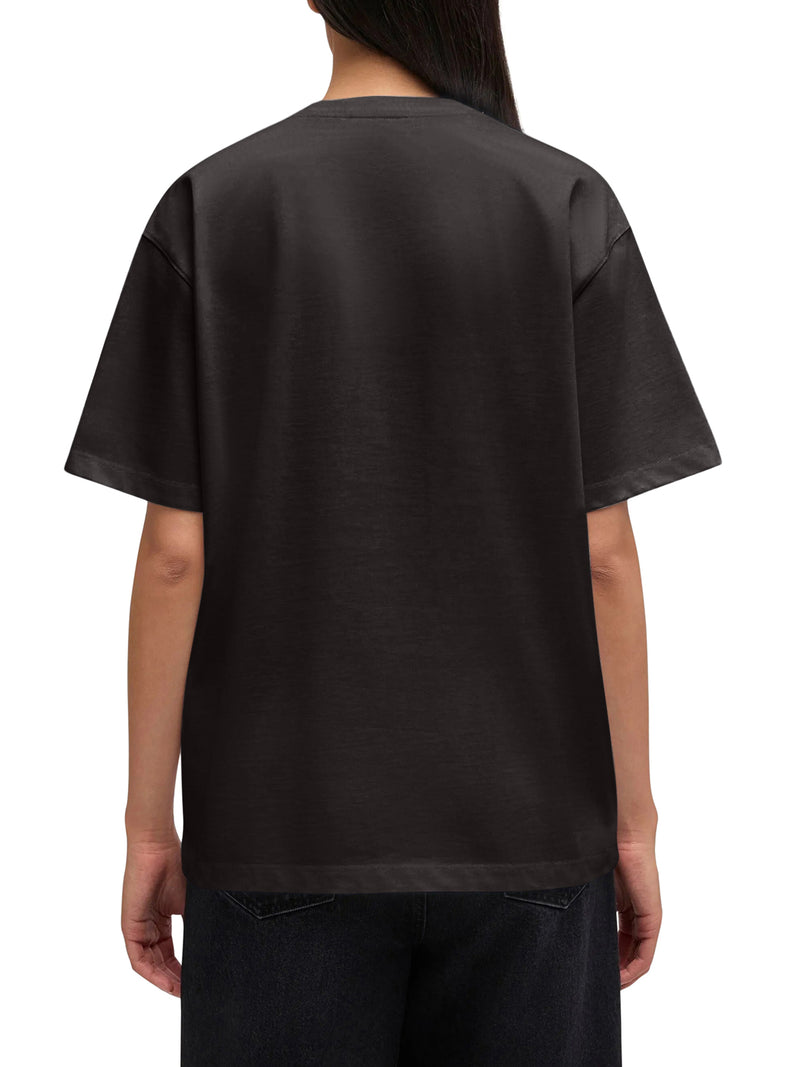 T-SHIRT IN COTONE ORGANICO CON STAMPA FRONTALE