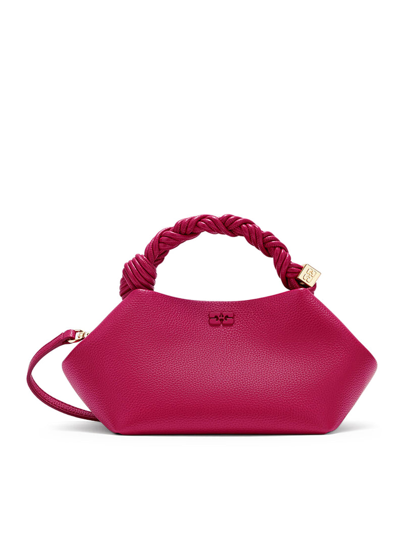 PICCOLA BORSA BOU IN PELLE MARTELLATA