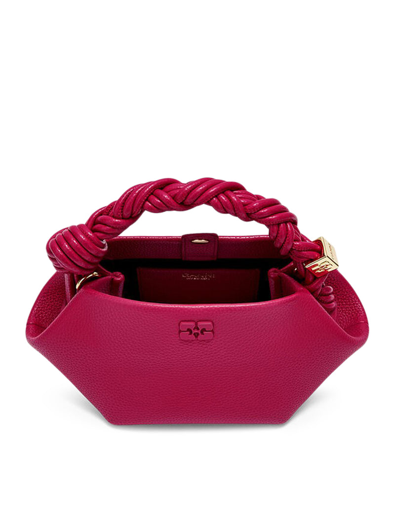 MINI BOU BAG IN PELLE MARTELLATA