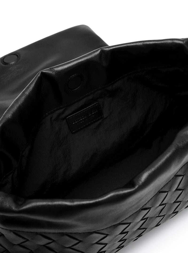 POUCH INTRECCIATO IN PELLE