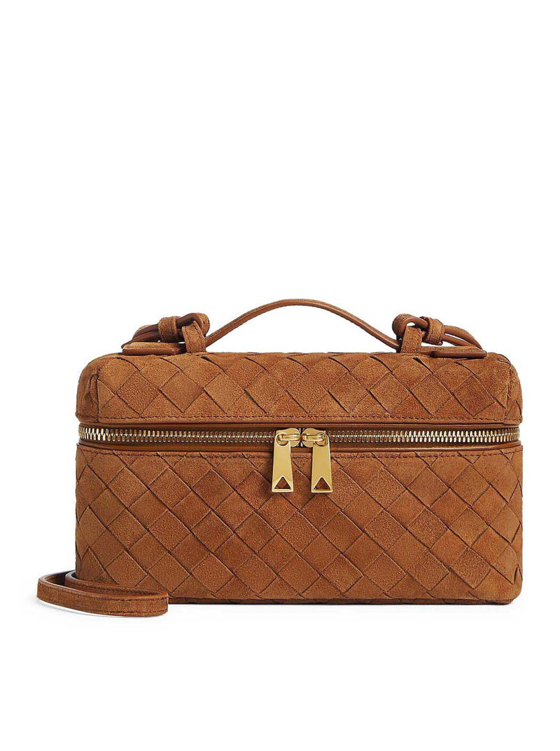 BORSA A MANO BANG BANG IN PELLE SCAMOSCIATA