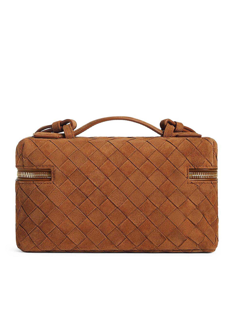 BORSA A MANO BANG BANG IN PELLE SCAMOSCIATA