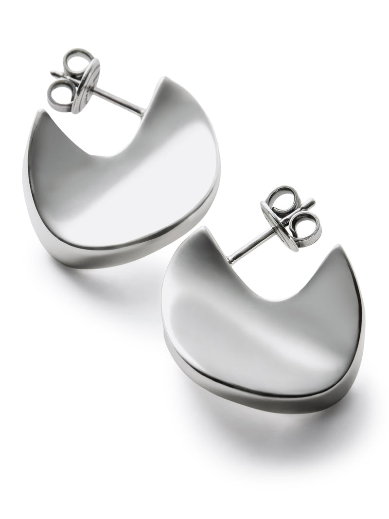 ORECCHINI IN ARGENTO SMALL DISC